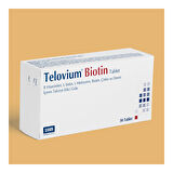 Telovium Biotin 30 Tablet - Dezenfektan Hediyeli - %72 Alkol