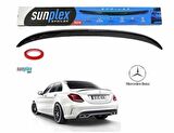 Mercedes C serisi w205 Spoiler Piano Black 2014-2020 arası modellere uyumlu Sunplex
