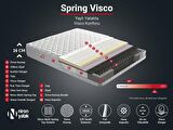 Niron Yatak Spring Ortopedik Tek Kişilik Visco Yaylı Yatak 80 x 200 cm