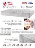 Niron Yatak Spring Ortopedik Tek Kişilik Visco Yaylı Yatak 70 x 140 cm