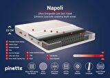 Pinotte Napolı Ultra Ortopedik Tek Kişilik Yaylı Yatak 90 x 190 cm