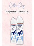 Kadın Sprey Deodorant Cotton Dry 150 ml x 2 Adet