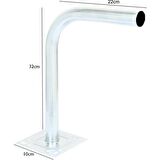 Mega Çanak Ayak L Tip 32CM