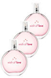 Avon Wish Of Love Kadın Parfüm Edt 50 Ml. Üçlü Set