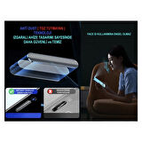 Iphone 11 Pro Max Hayalet Ekran Koruyucu Toz Filitreli Izgaralı Tam Kaplayan Kırılmaz Cam