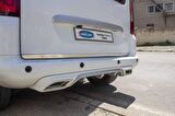 Citroen Berlingo Krom Bagaj Alt Çıta 2008-2018 Arası