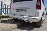 Citroen Berlingo Krom Bagaj Alt Çıta 2008-2018 Arası