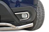 Dacia Duster Krom Sis Farı Çıtaları 2 Parça 2018 ve Sonrası
