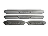 OMSA Honda Civic FD6 Krom Kapı Eşiği 4 Parça Taşlı 2006-2011 Arası