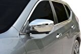 Nissan Qashqai Krom Ayna Kapağı 2 Parça Abs 2014 ve Sonrası