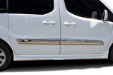 Peugeot Partner 2 Tepee Krom Yan Kapı Çıtası 4 Parça 2008-2018 Arası