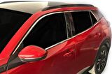 Peugeot 2008 Krom Cam Çerçevesi 12 Parça  2019 ve Sonrası