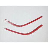 Renault Megane 4 HB Krom Hoparlör Çıtası 2 Parça 2016-2020 Arası