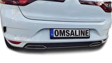 Renault Megane 4 HB Krom Egzoz Çıkışı 2 Parça 2016-2020 Arası