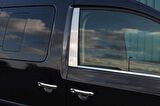 VW Caddy Krom Kapı Direği 2 Parça (Mini Van) 2003 ve Sonrası