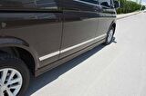 VW T5 Transporter Krom Yan Kapı Çıtası 7 Parça (Uzun Şasi) 2003 ve Sonrası