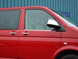 VW T5 Transporter Krom Cam Çıtası 2 Parça 2003-2014 Arası