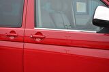 VW T5 Caravelle Krom Cam Çıtası 2 Parça 2003-2014 Arası