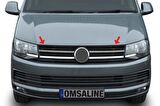 VW T6 Transporter Siyah Krom Ön Panjur 2 Parça (Camlı Van) 2015-2019 Arası