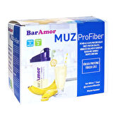 Muz ProFiber – Peynir Altı Suyu Protein İzolatı (Whey Protein İzolatı),Hidrolize Kollajen ve Mısır Lifi İçeren Muz Aromalı Takviye Edici Gıda (7 Günlük)