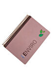 Gıpta 17x24 Envıro 100 Yaprak Kareli Spiralli Kraft Sert Kapak Defter 1794