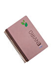 Gıpta 17x24 Envıro 100 Yaprak Kareli Spiralli Kraft Sert Kapak Defter 1794