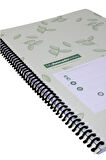 Gıpta A4 Avocado 80 Yaprak Çizgili Spiralli Karton Kapak Defter Love İs İn The Air 5819