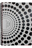 Gıpta Hope 19x26 80 Yaprak Kareli Spiralli Karton Kapak Defter Hipnoz 1195