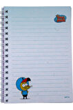 Gıpta A6 Kral Şakir Sp.Karton Kapak Defter 6014
