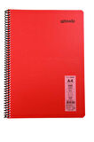 Mynote Flex A4 100 Yaprak Çizgili Spiralli Plastik Neon Kapak Defter