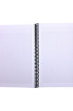 Mynote Flex A4 140 Yaprak Kareli Spiralli Plastik Kapak Defter