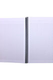 Mynote Flex A4 140 Yaprak Kareli Spiralli Plastik Kapak Defter