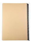 Mynote Flex A4 100 Yaprak Çizgisiz Spiralli Plastik Pastel Kapak Defter
