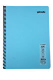 Mynote Flex A4 72 Yaprak Çizgili Spiralli Plastik Kapak Defter Pastel