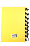 Dilman Spiralli Kareli Sert Kapak Defter 120 Yaprak 16 x 22 cm