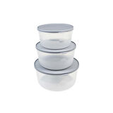 Yuvarlak Saklama Kabı – Kapaklı – Şeffaf, BPA’sız, Sızdırmaz