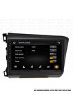 HONDA CİVİC FB7 ANDROİD 12 MULTİMEDYA CARPLAY 4GB RAM+64GB HDD NAVİGASYON EKRAN