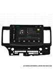 MİTSUBİSHİ LANCER ANDROİD 12 Uyumlu  MULTİMEDYA CARPLAY 4GB RAM+64GB HDD NAVİGASYON EKRAN