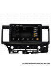MİTSUBİSHİ LANCER ANDROİD 12 Uyumlu  MULTİMEDYA CARPLAY 4GB RAM+64GB HDD NAVİGASYON EKRAN