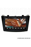 MAZDA 3 ANDROİD 12 MULTİMEDYA CARPLAY 4GB RAM+64GB HDD 2010-2015 NAVİGASYON EKRAN