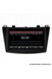 MAZDA 3 ANDROİD 12 MULTİMEDYA CARPLAY 4GB RAM+64GB HDD 2010-2015 NAVİGASYON EKRAN
