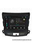 MİTSUBİSHİ OUTLANDER ANDROİD Uyumlu12 MULTİMEDYA CARPLAY 4GB RAM+64GB HDD 2006-2012 NAVİGASYON EKRAN