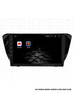 SKODA SUPERB ANDROİD 12 MULTİMEDYA CARPLAY 4GB RAM+64GB HDD 2015-2020 NAVİGASYON EKRAN