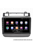 VOLKSWAGEN TOUAREG ANDROİD 12 MULTİMEDYA CARPLAY 4GB RAM+64GB HDD 2010-2015 NAVİGASYON EKRAN