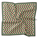 Levidor Tivil İpek Eşarp 4094 - 12 Yeşil Karışık Desen