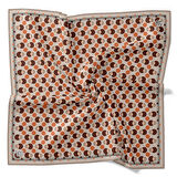 Levidor Tivil İpek Eşarp 4094 - 14 Vizon Karışık Desen