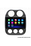 JEEP COMPASS ANDROİD 12 MULTİMEDYA CARPLAY 2GB RAM+32GB HDD 2011-2015 NAVİGASYON EKRAN