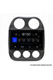 JEEP COMPASS ANDROİD 12 MULTİMEDYA CARPLAY 2GB RAM+32GB HDD 2011-2015 NAVİGASYON EKRAN