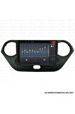 HYUNDAİ İ10 Uyumlu ANDROİD 12 MULTİMEDYA CARPLAY 2GB RAM+32GB HDD 2014-2017 NAVİGASYON EKRAN