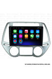 HYUNDAİ İ20 ANDROİD Uyumlu12 MULTİMEDYA CARPLAY 2GB RAM+32GB HDD DİJİTAL NAVİGASYON EKRAN